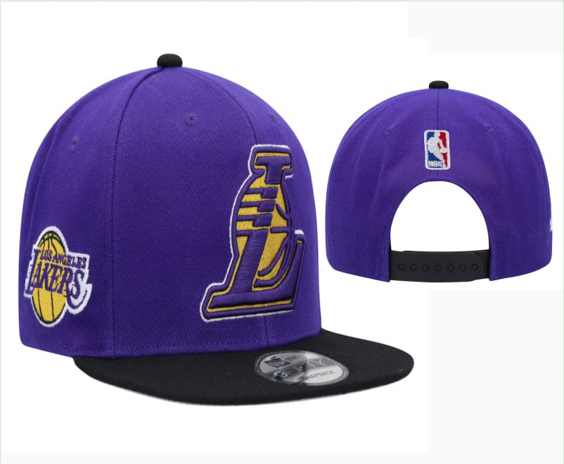 2025 NBA Los Angeles Lakers Hat style TX 03